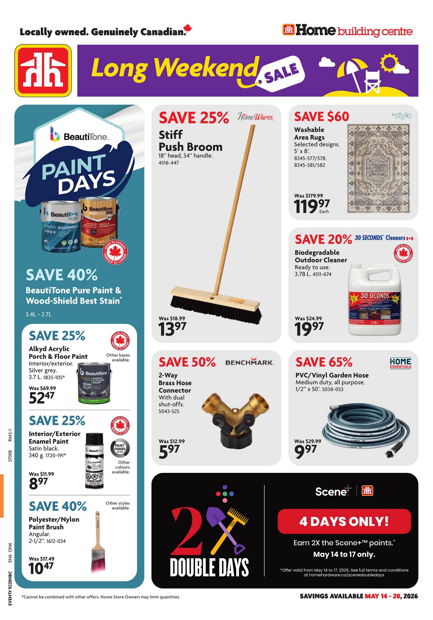 Home Hardware Flyer (ON) Long Weekend Sale May 14 - 20 2026