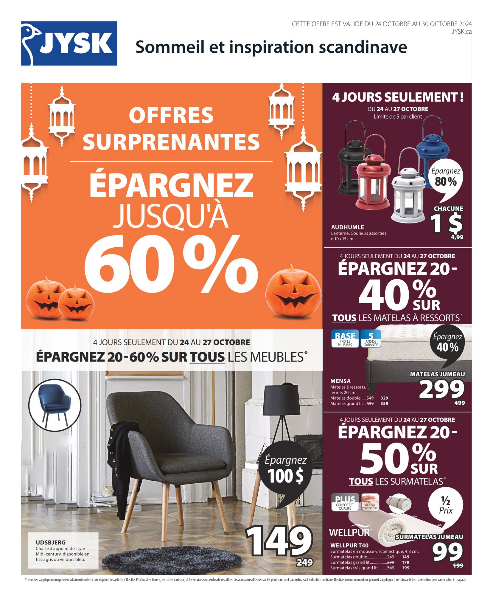 Circulaire JYSK Octobre 24 31 2024