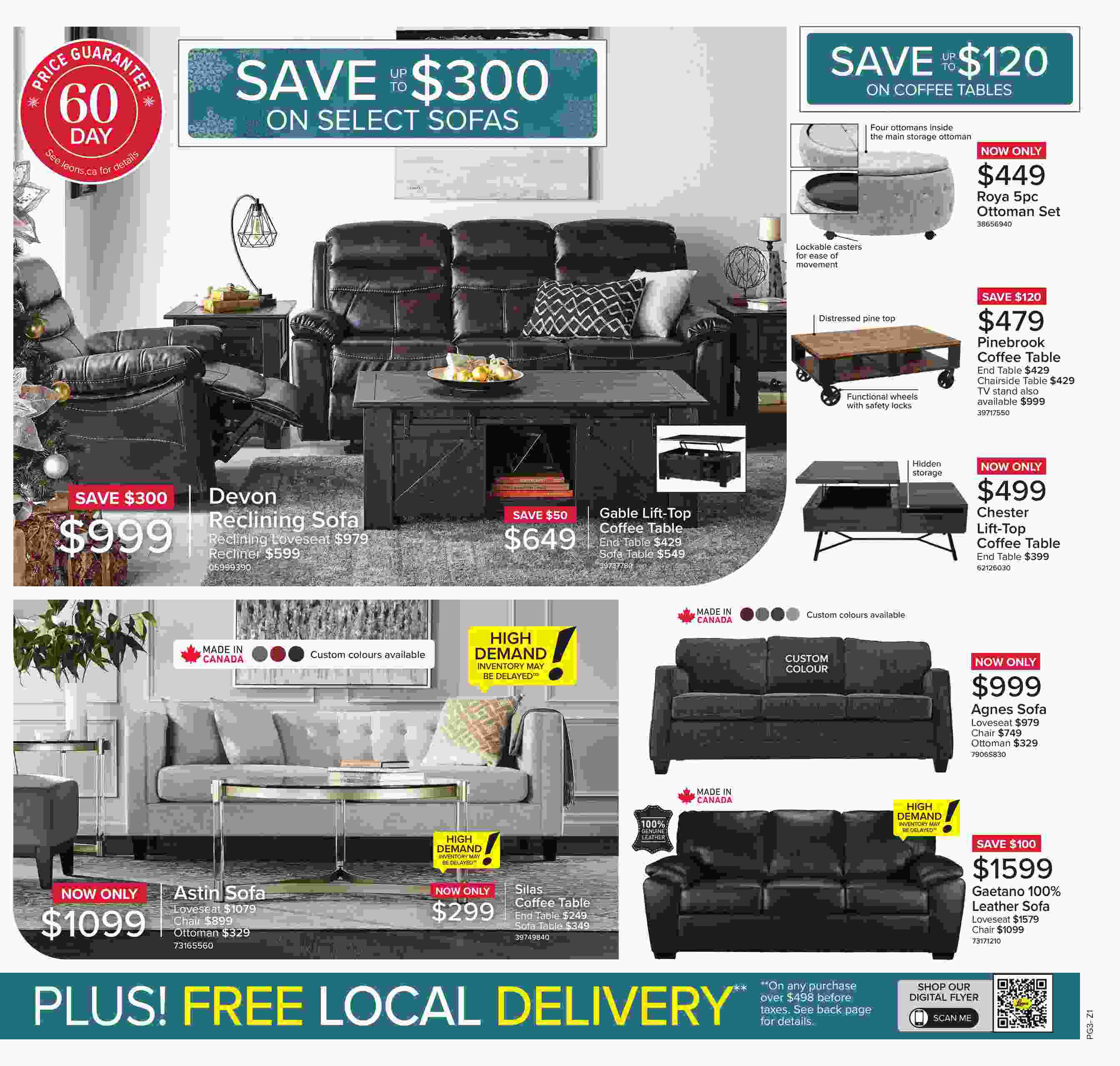 Leon's Flyer (ON) Holidays November 4 17 2021