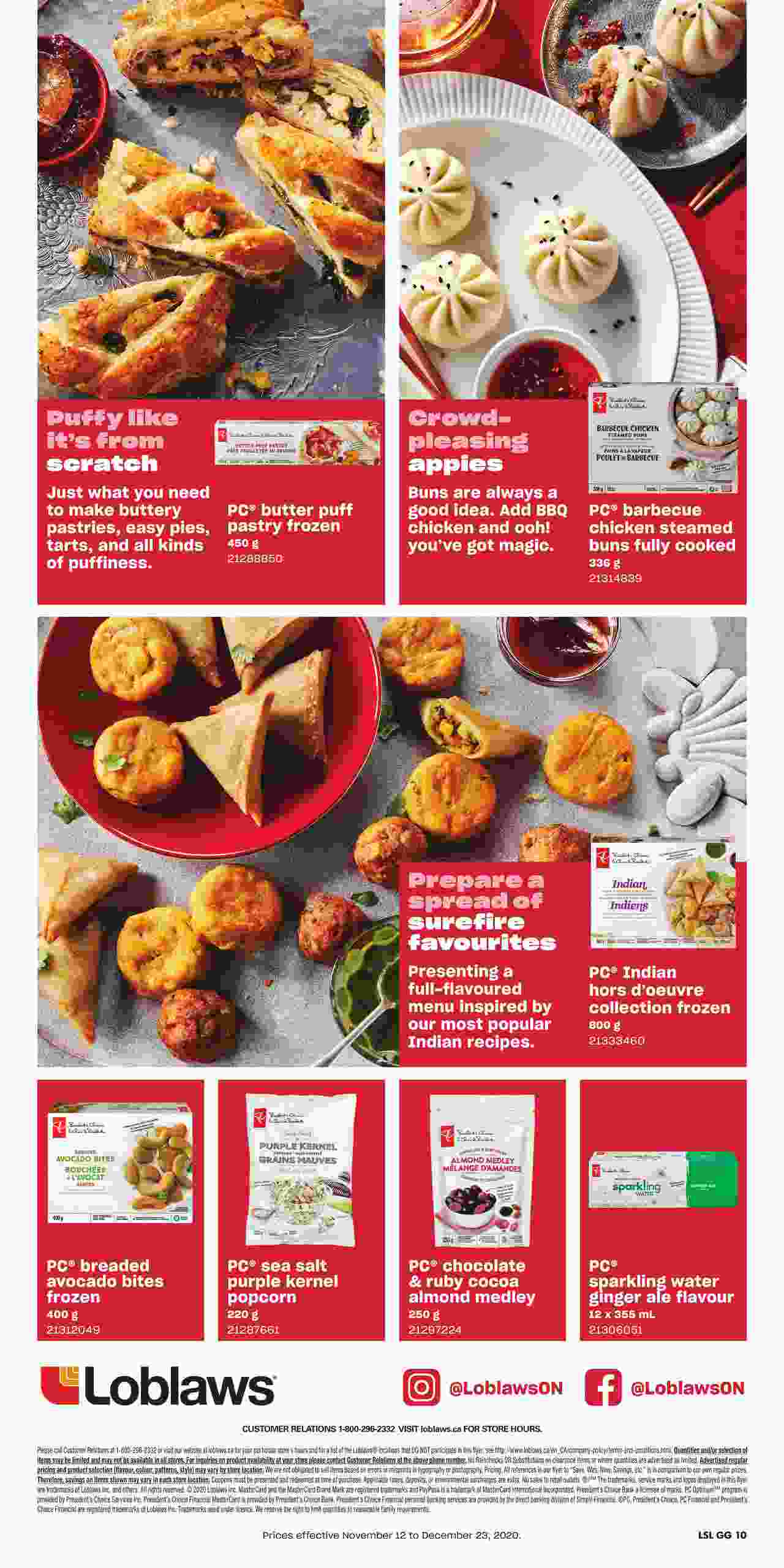 Loblaws Flyer (ON) Holiday Gift Guide November 12 - December 23 2020