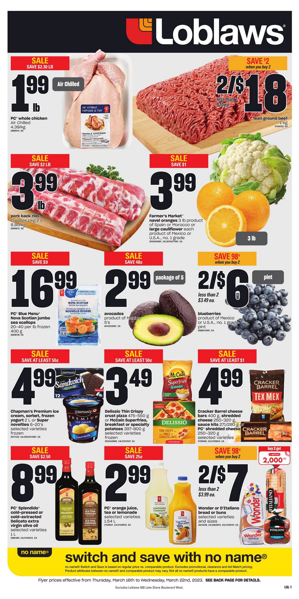 Loblaws Flyer (ON) March 16 - 22 2023