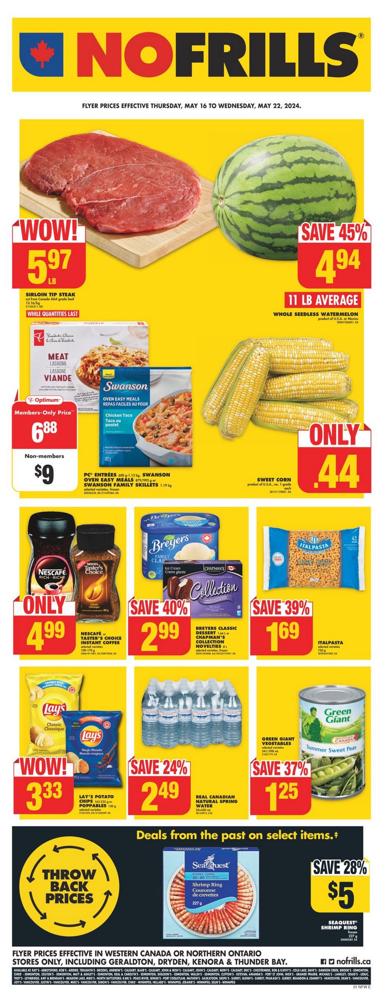 No Frills Flyer (AB) May 16 - 22 2024