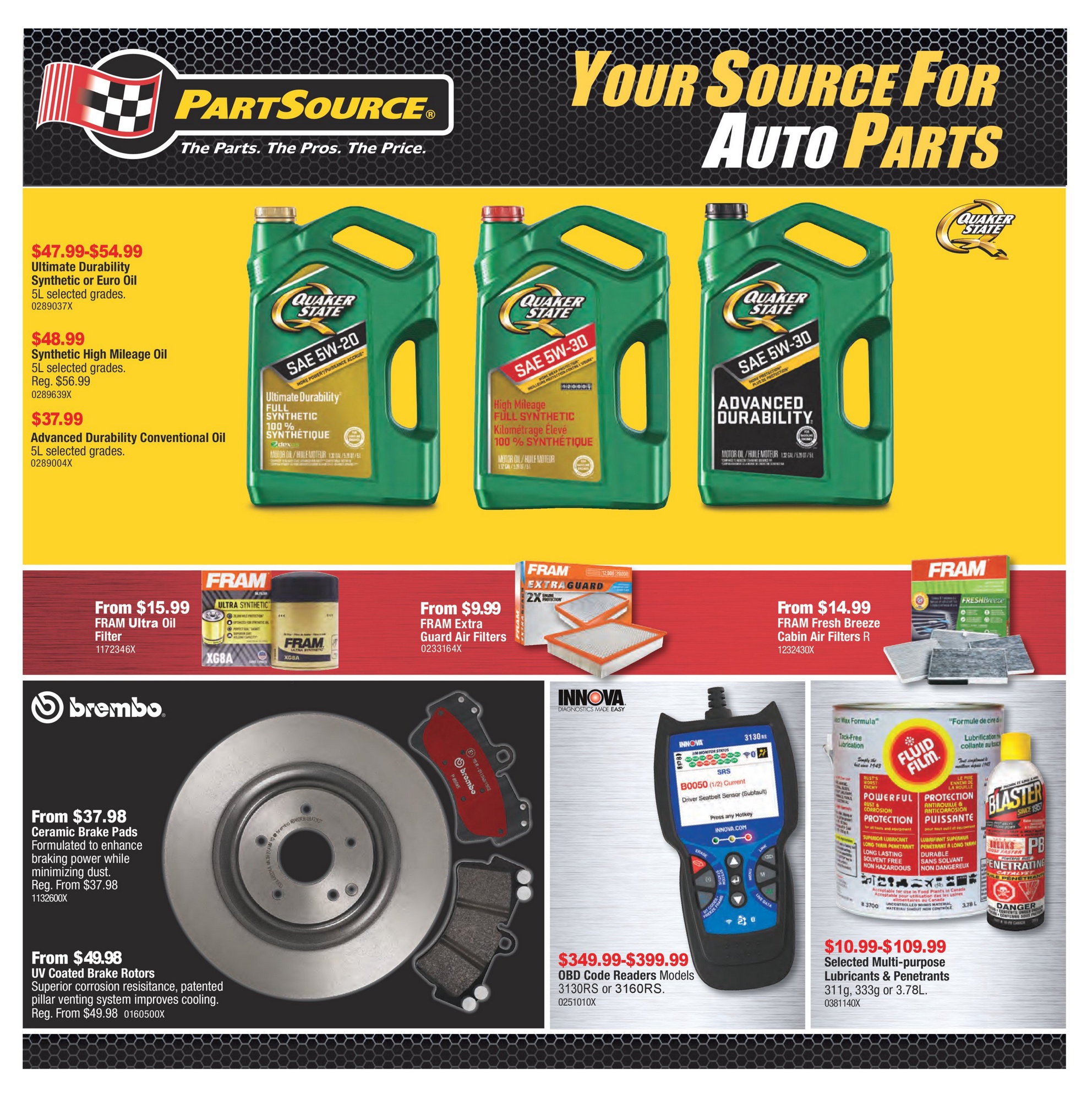 PartSource Flyer (ON) April 5 10 2024