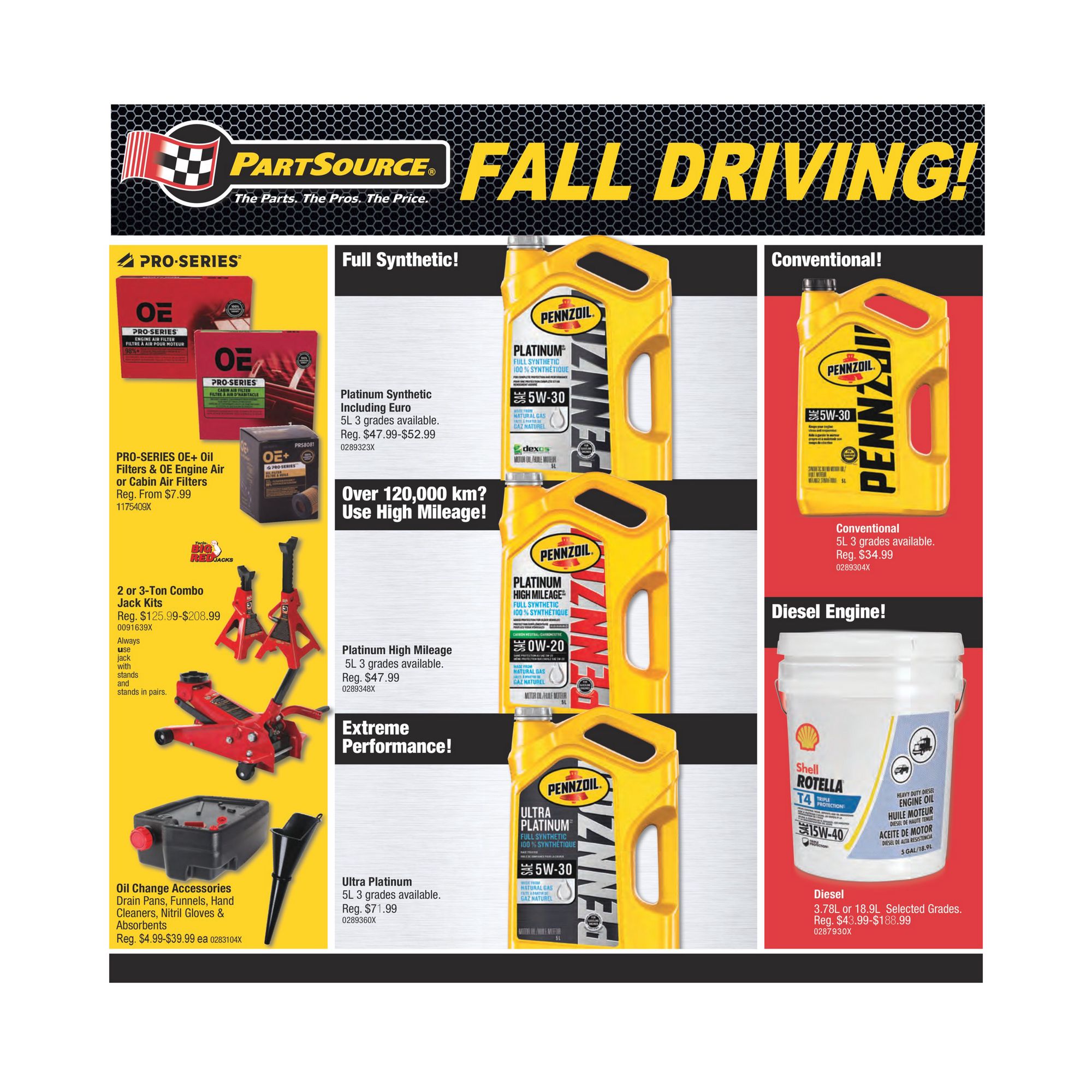 PartSource Flyer (ON) October 6 11 2023