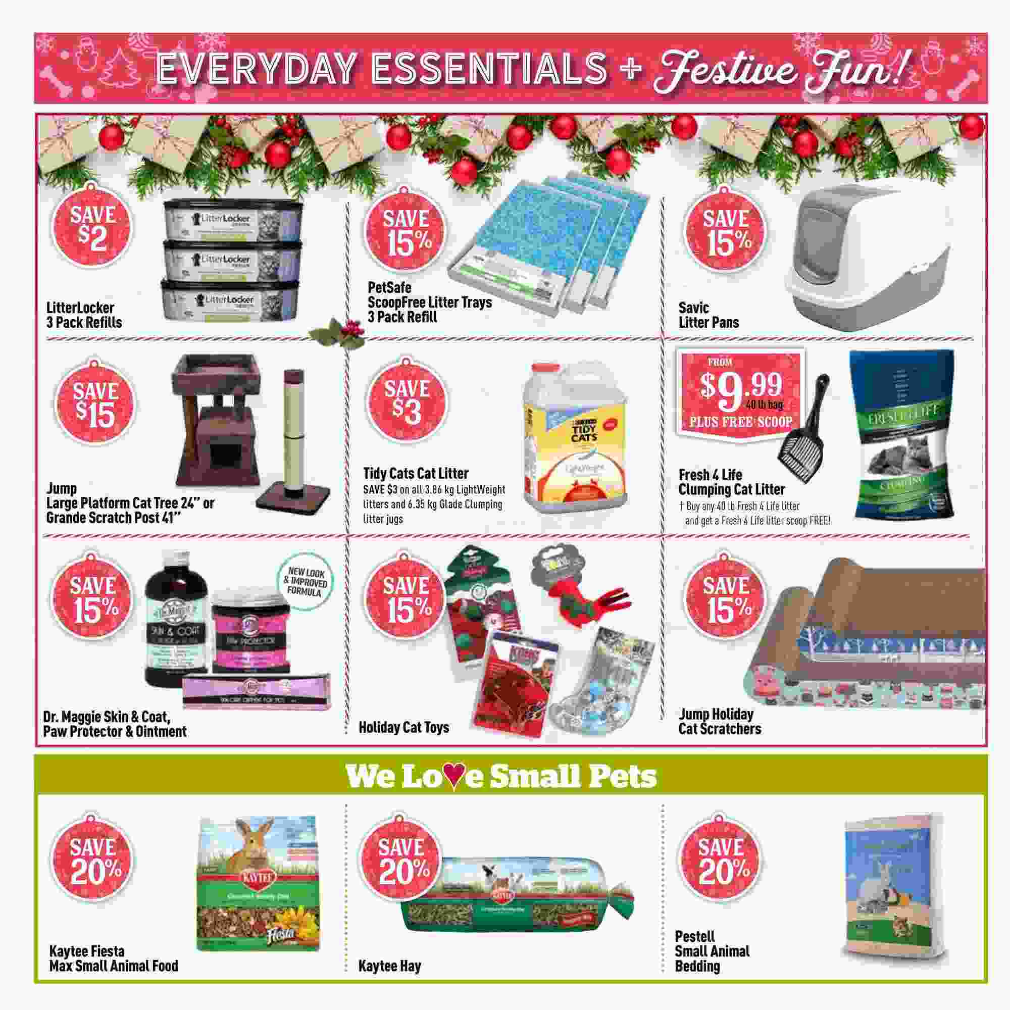 Pet Valu Flyer (ON) Black Friday Sale November 23 December 3 2017