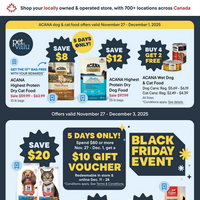 Pet Valu November 27 - December 3 2025