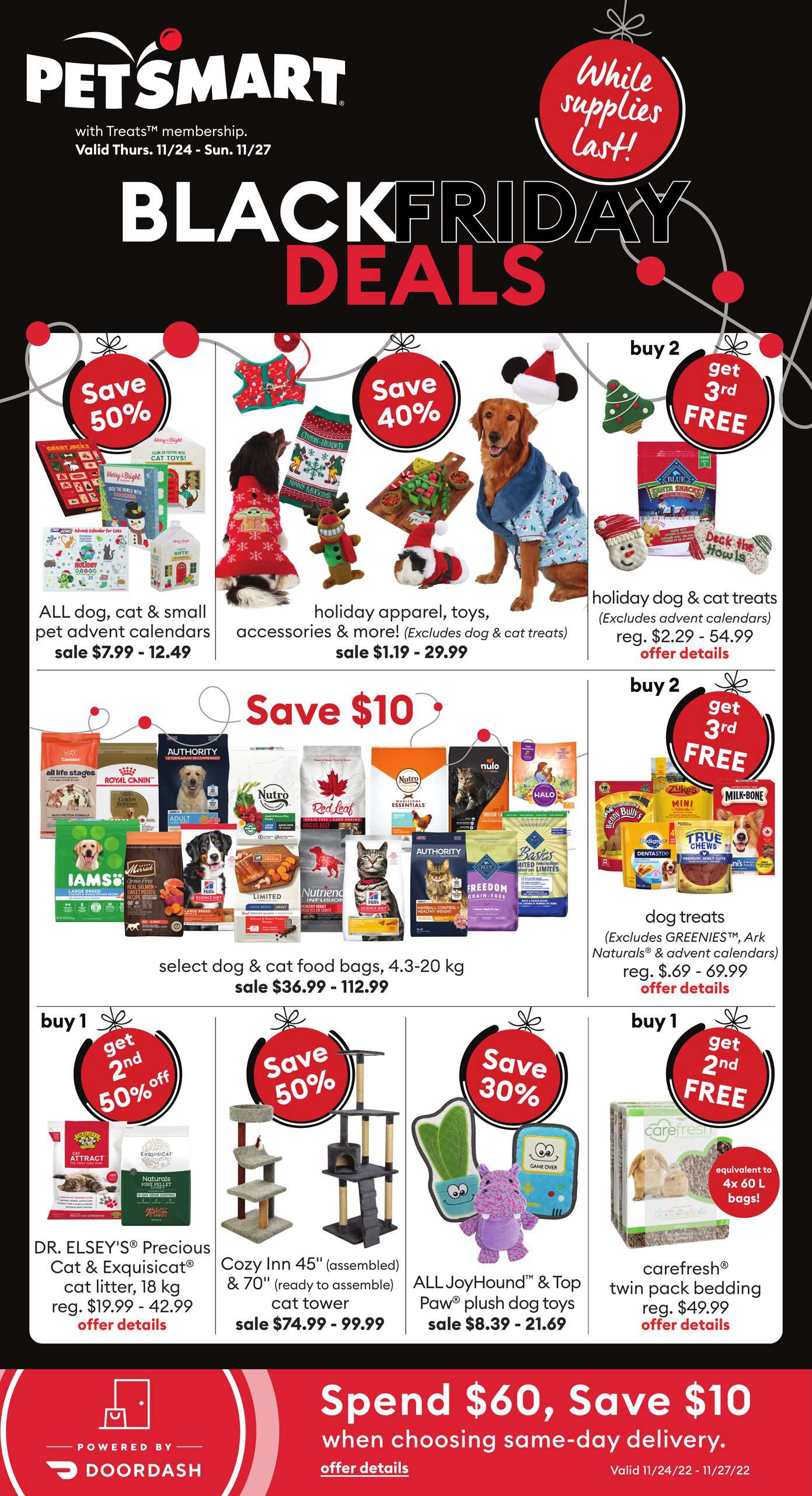 PetSmart Flyer (ON) Black Friday November 24 27 2022