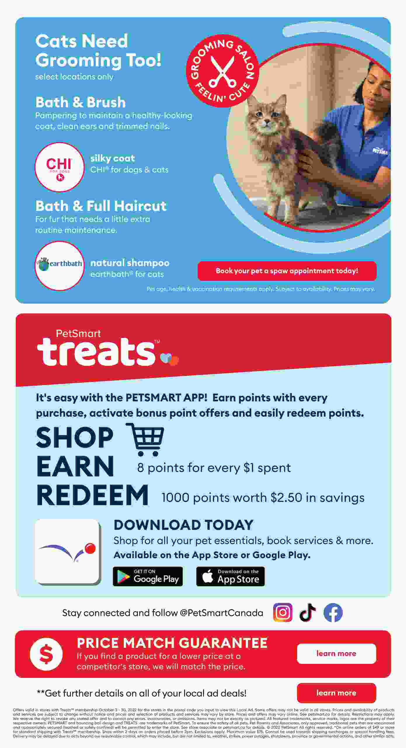 PetSmart Flyer (ON) October 3 30 2022