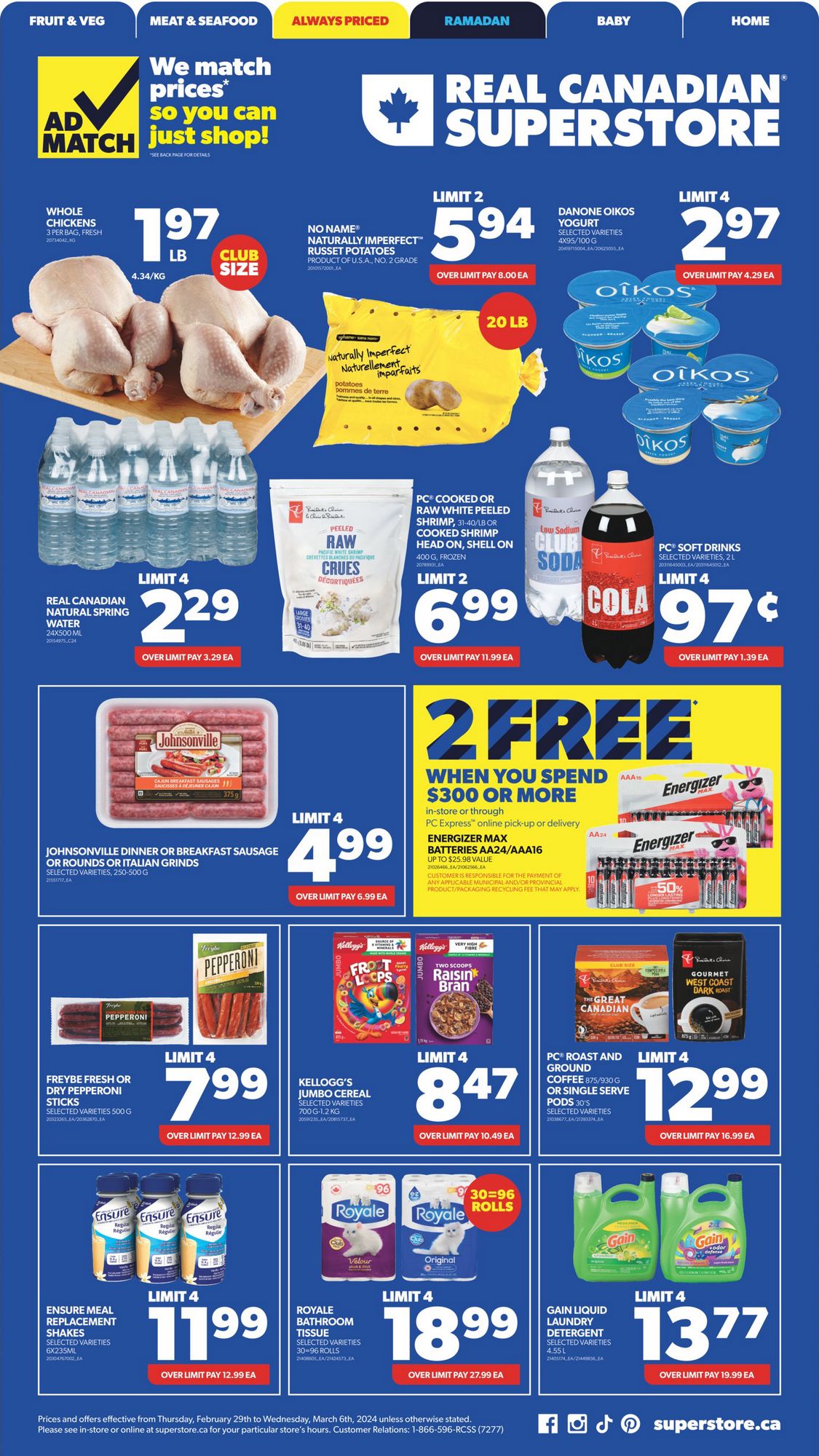 Real Canadian Superstore Flyer AB February 29 March 6 2024   1 