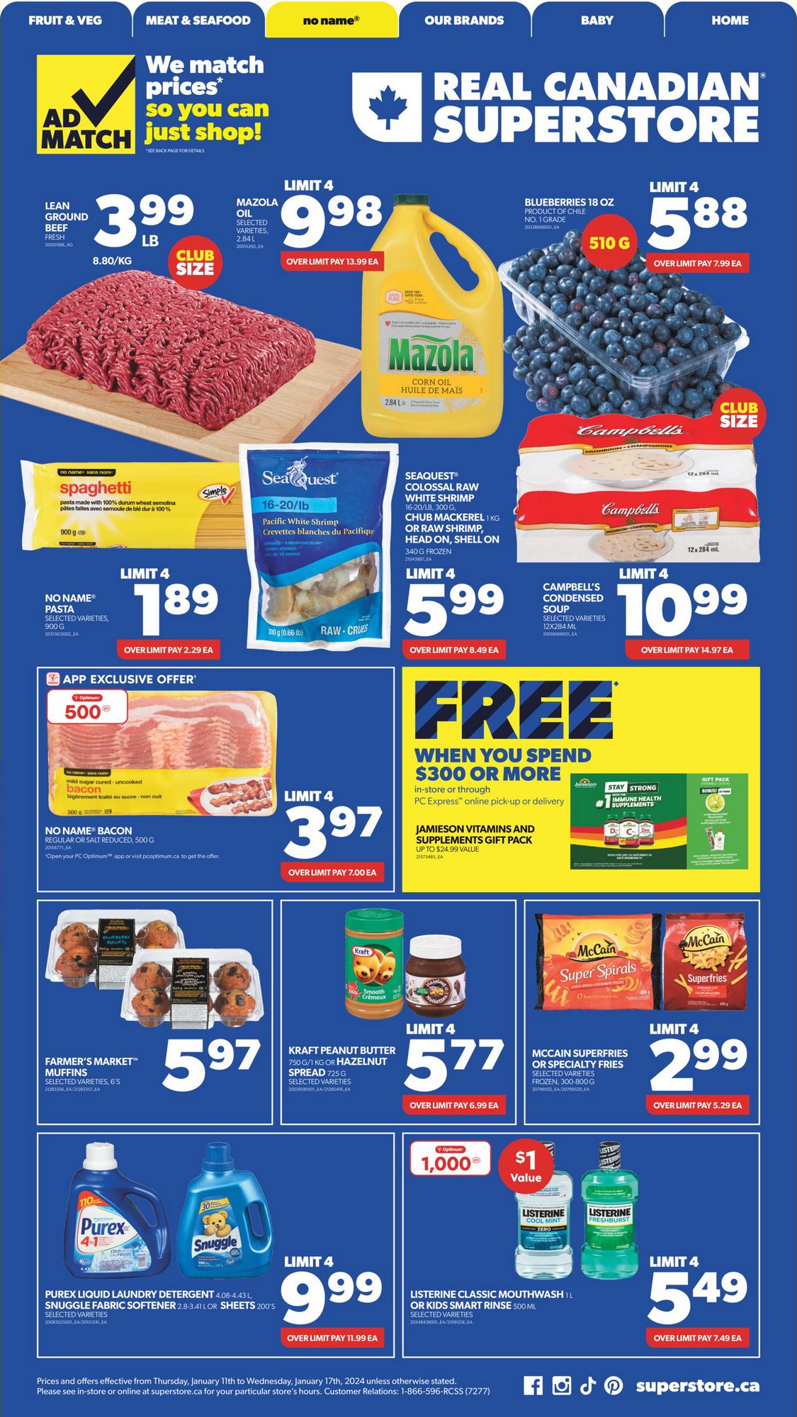 Real Canadian Superstore Flyer AB January 11 17 2024   1 