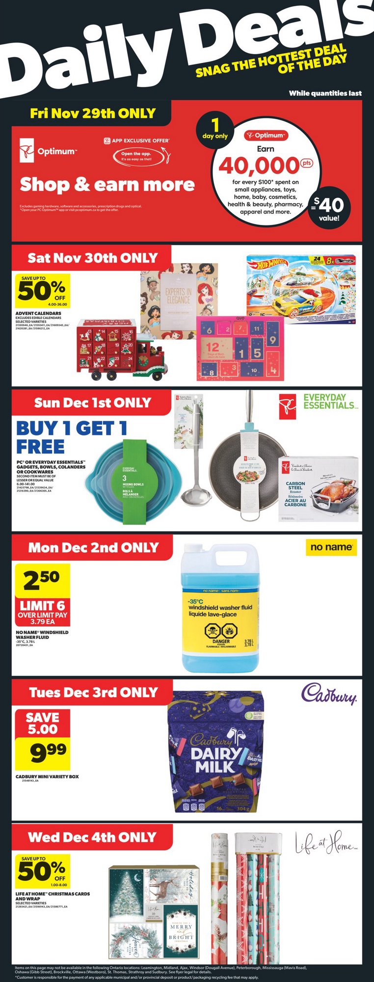 Real Canadian Superstore Flyer (ON) Black Friday November 29 December 4 2024