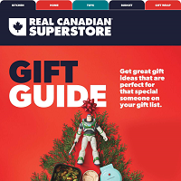 Real Canadian Superstore Gift Guide December 1 - 21 2022