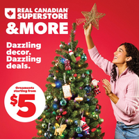 Real Canadian Superstore Holiday Decor October 30 - December 24 2025