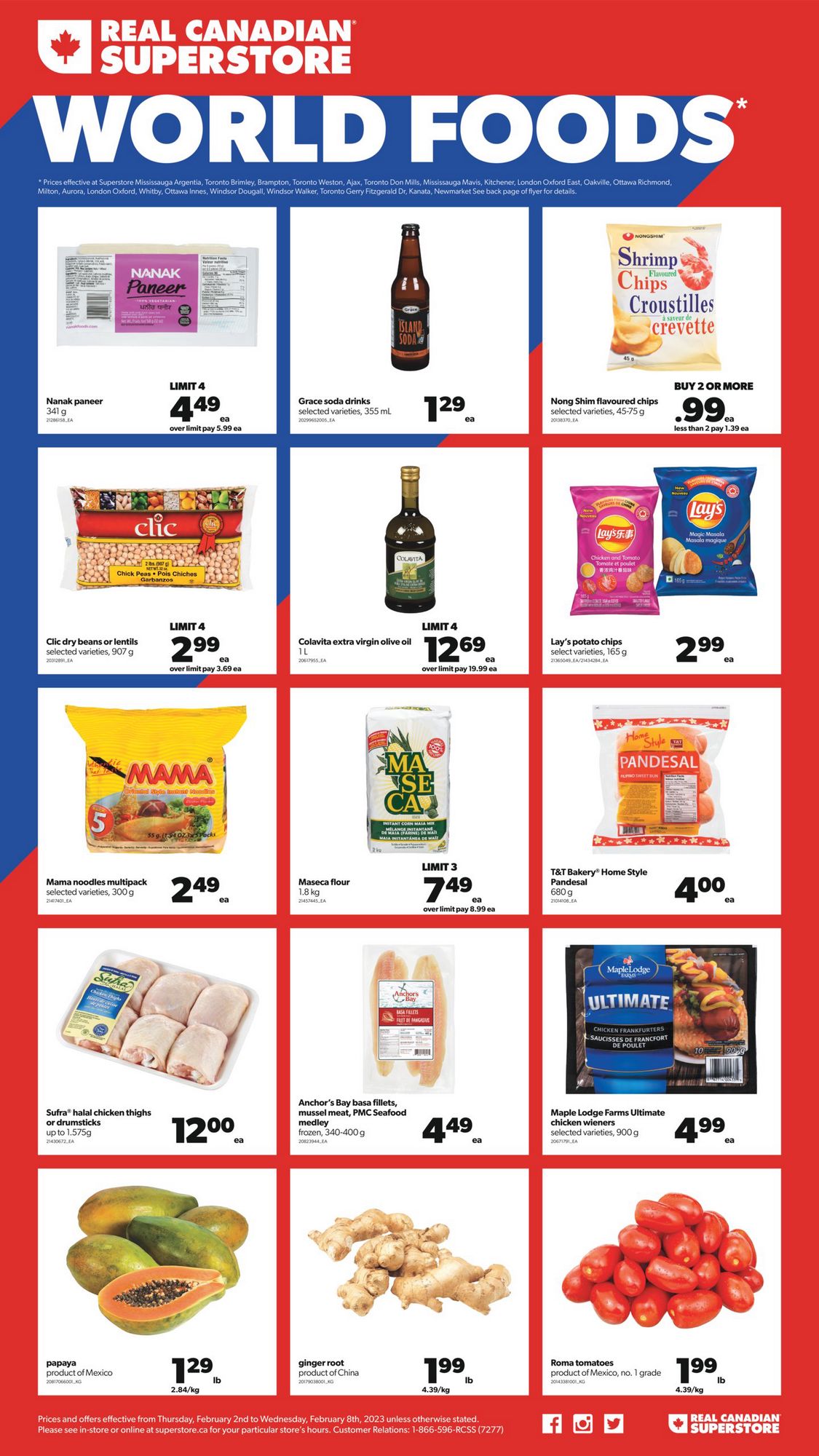 Real Canadian Superstore Flyer ON World Foods February 2 8 2023   0 