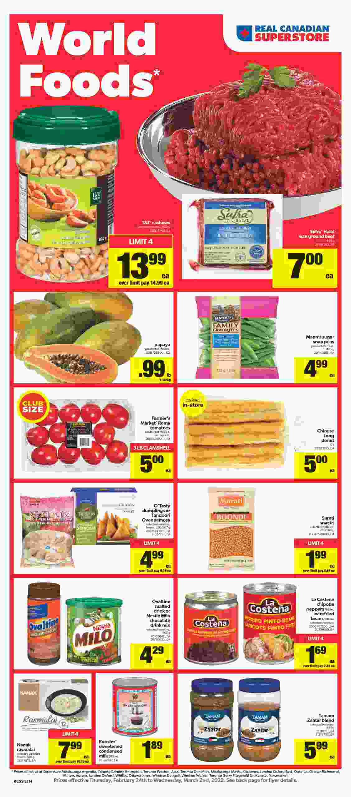 Real Canadian Superstore Flyer ON World Foods February 24 March 2 2022   0 