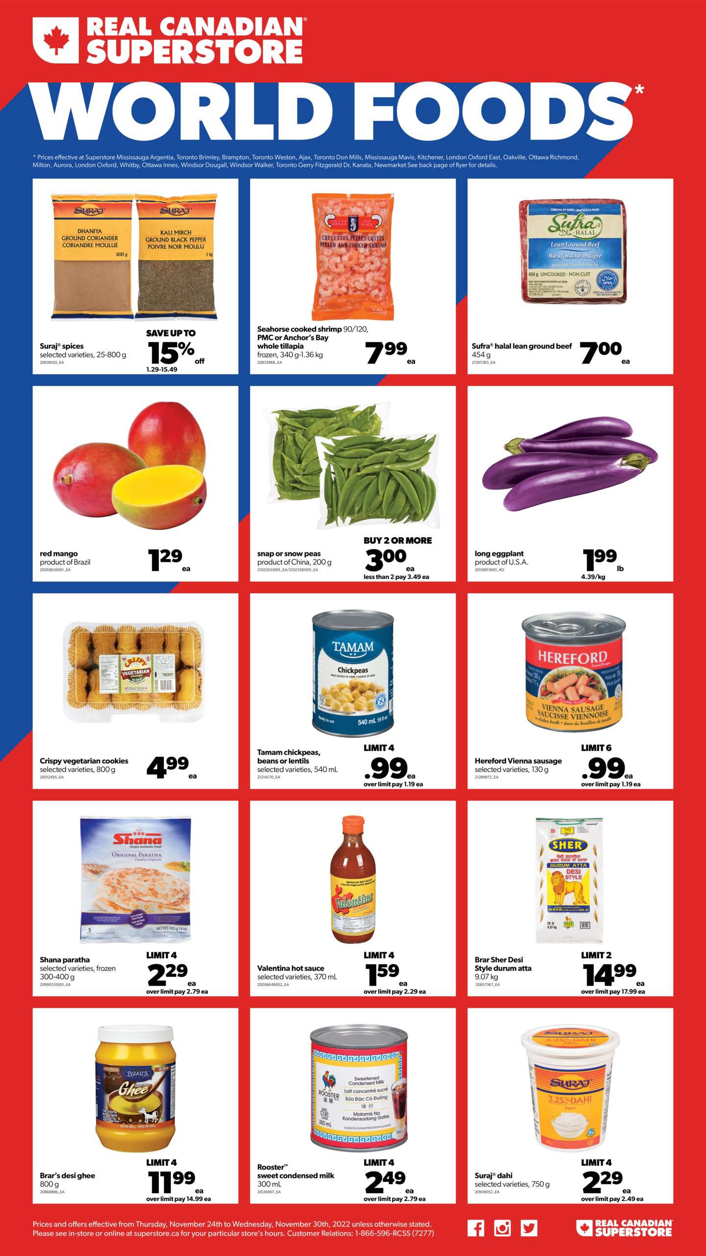 Real Canadian Superstore Flyer ON World Foods November 24 30 2022   0 