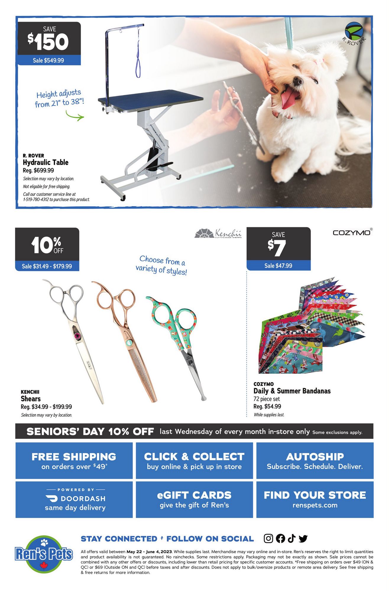 Ren's Pets Depot Flyer (ON) May 22 June 4 2023