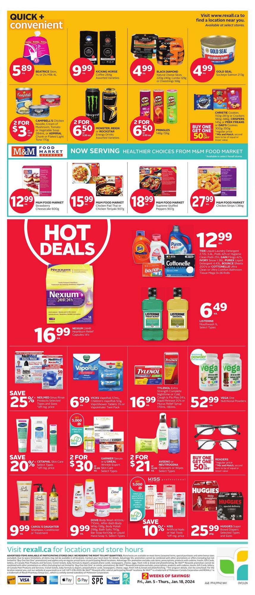 Rexall Flyer (ON) January 5 - 18 2024