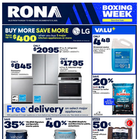 RONA December 18 - 31 2025