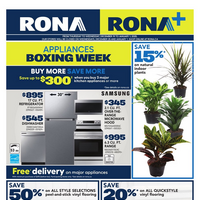 RONA December 19 - January 1 2025