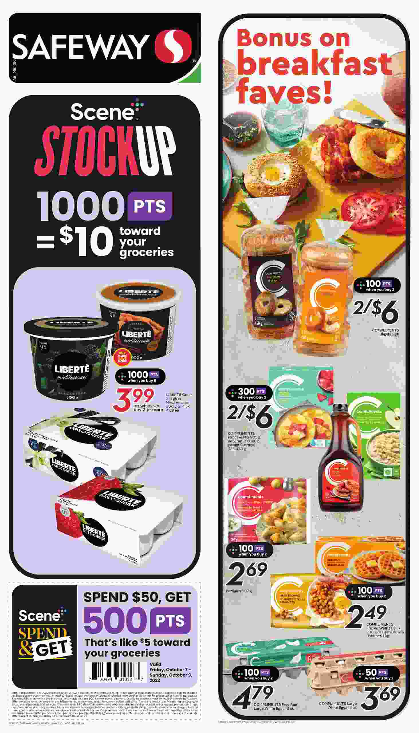 Safeway Flyer (AB) October 6 12 2022