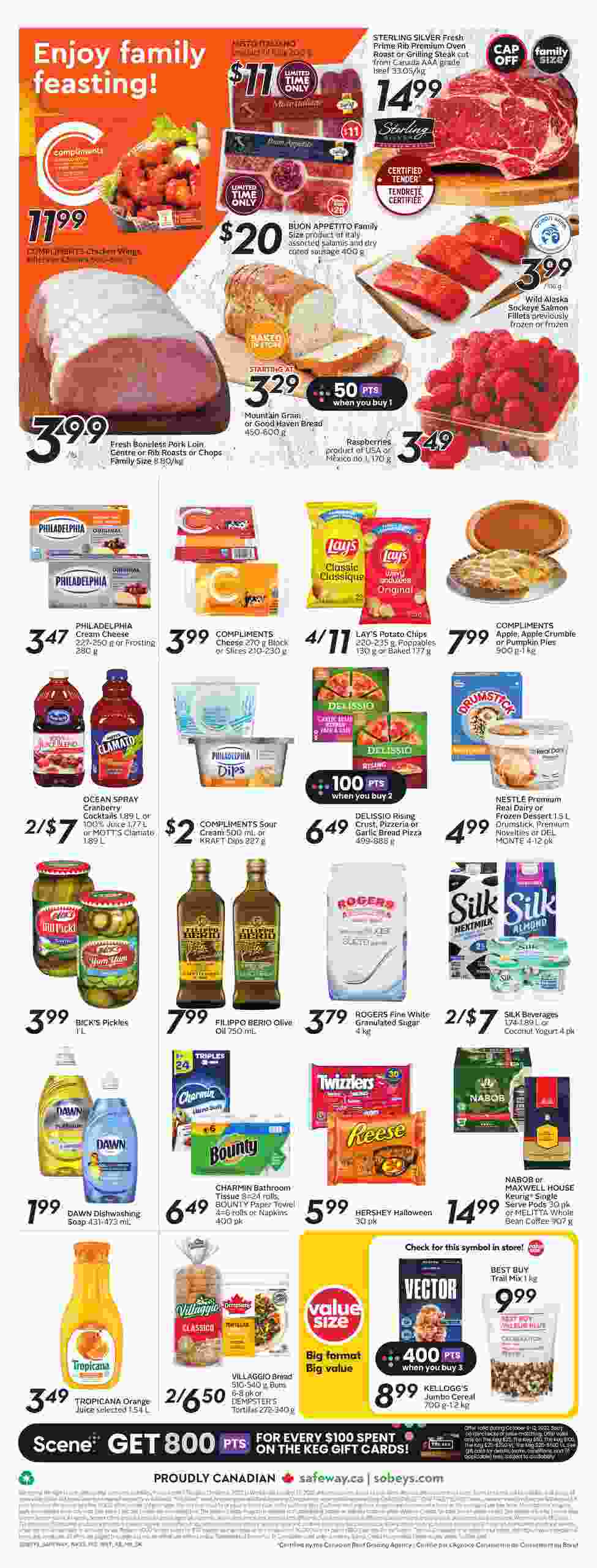 Safeway Flyer (AB) October 6 12 2022