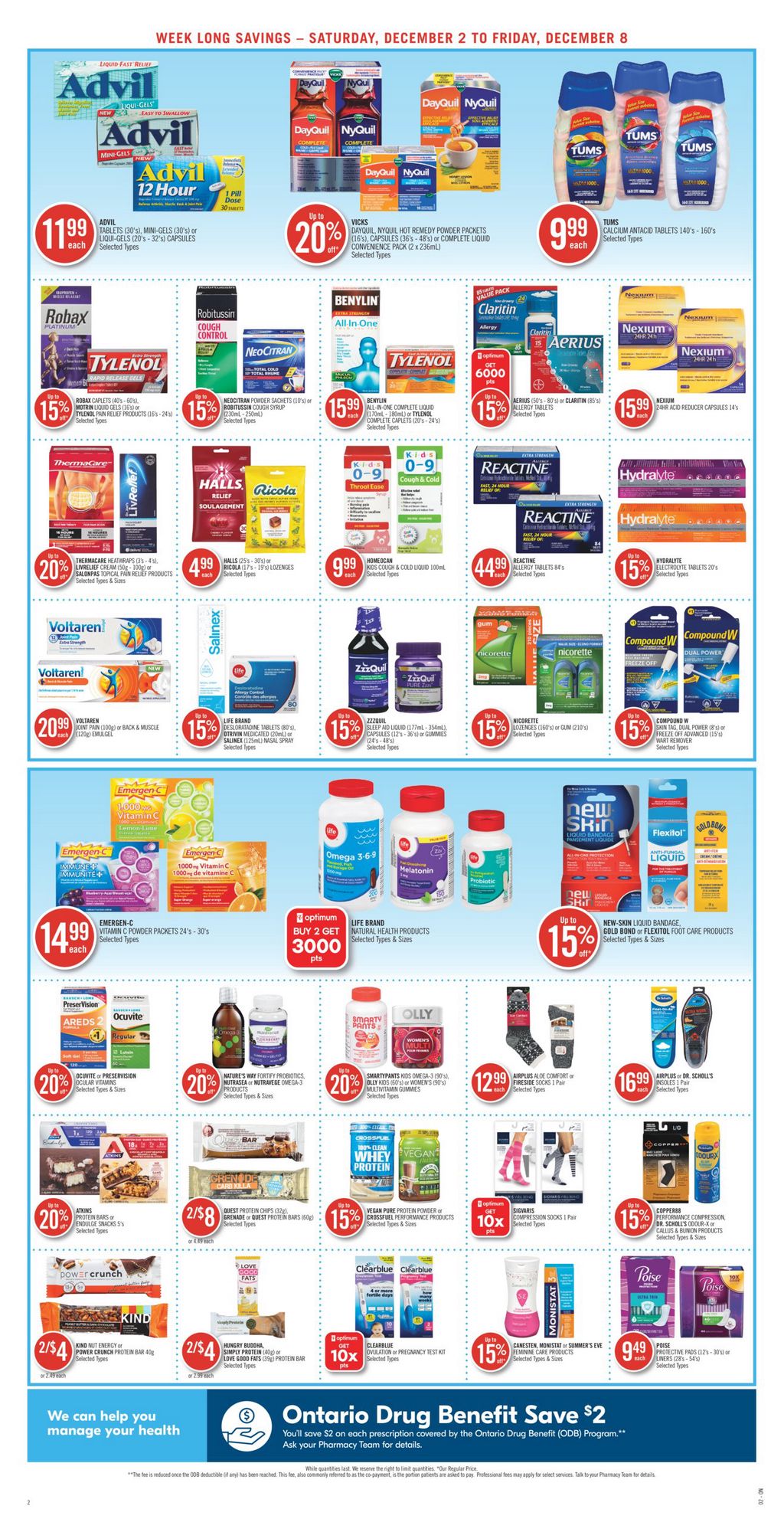 Shoppers Drug Mart Flyer (ON) December 2 - 8 2023