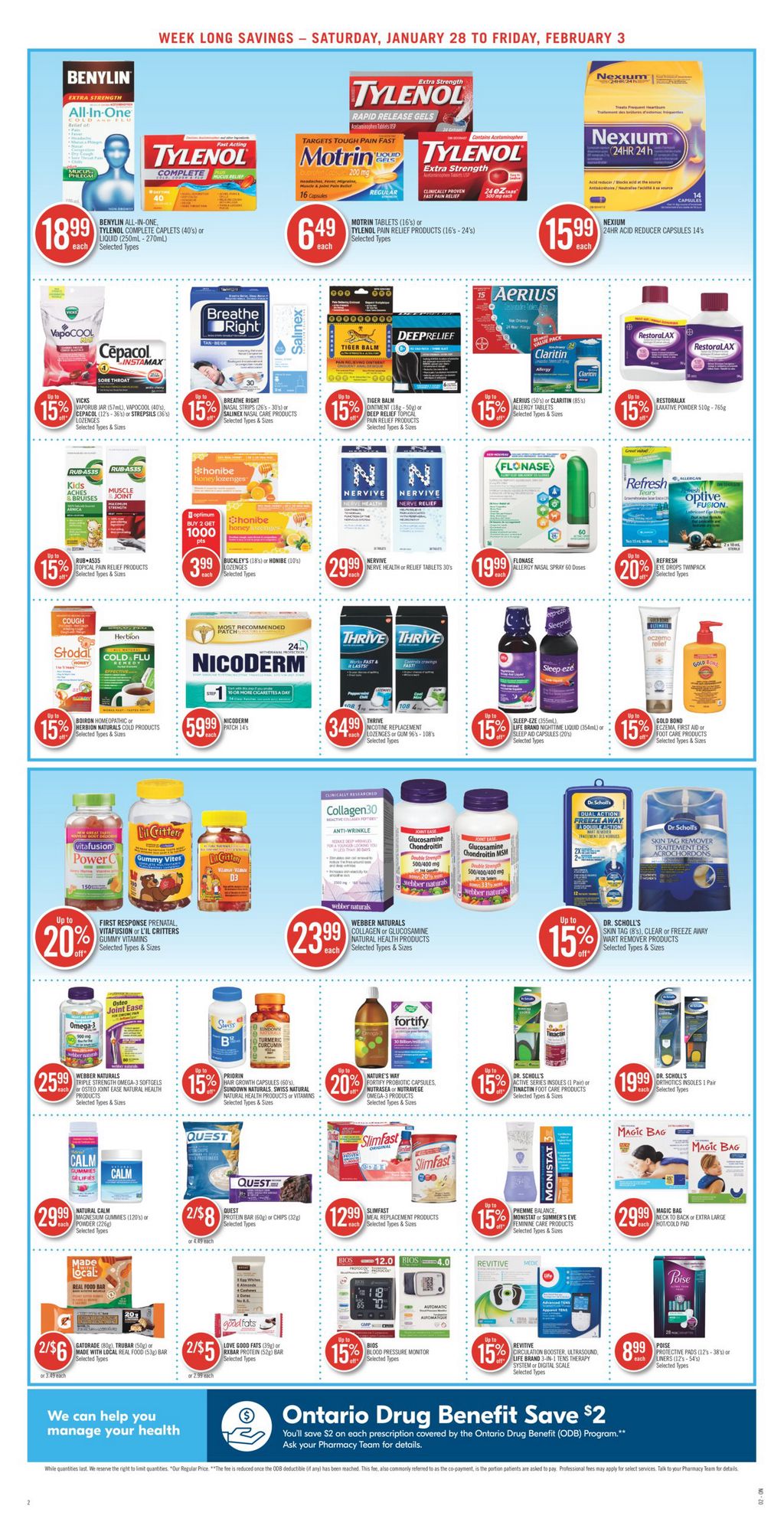 Shoppers Drug Mart Flyer (ON) January 28 - February 3 2023