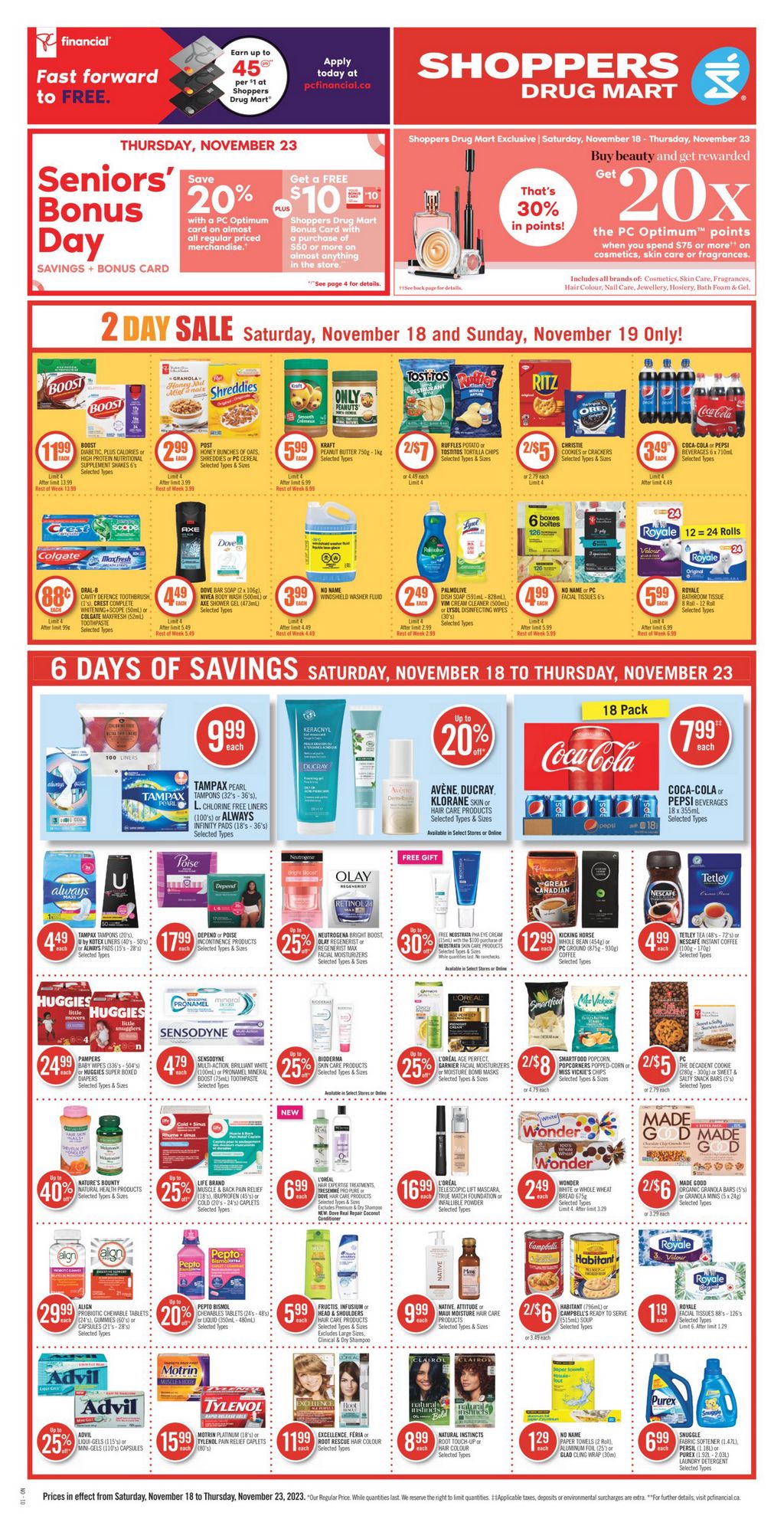 Shoppers Drug Mart Flyer (ON) November 18 - 23 2023