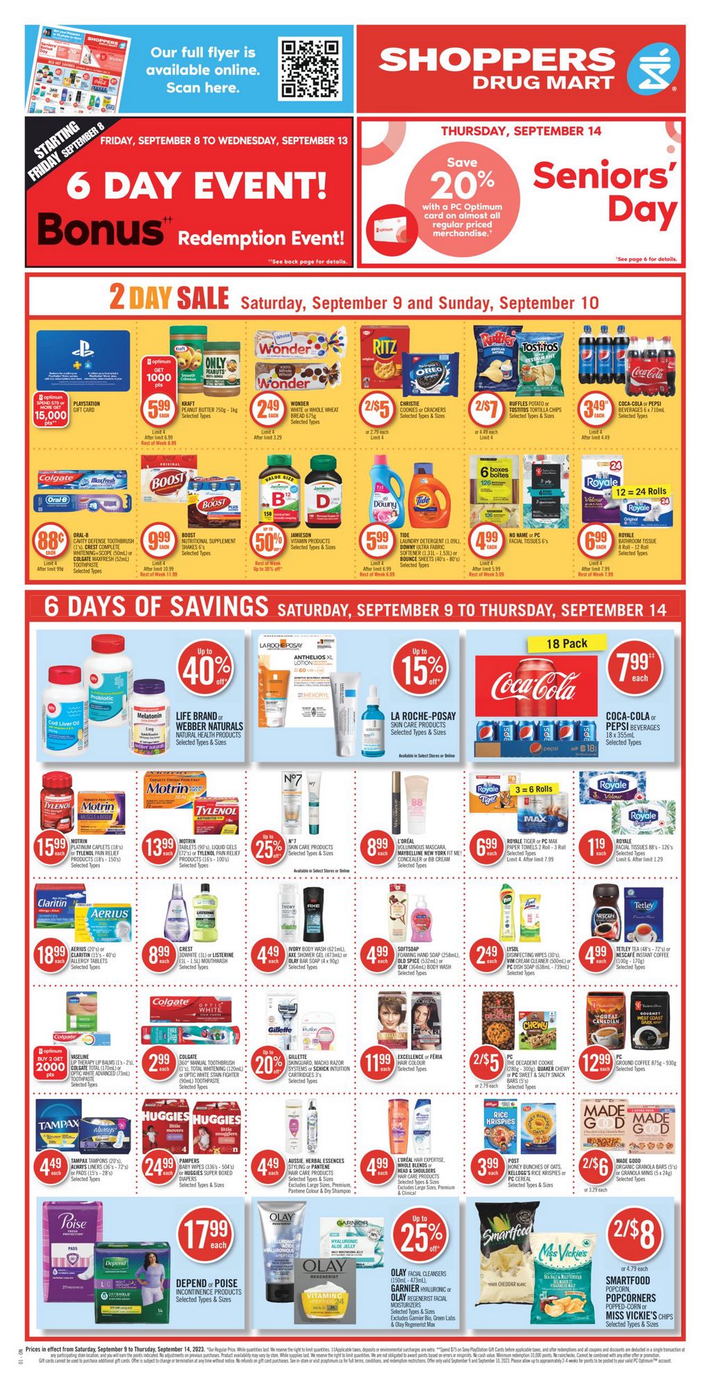 Shoppers Drug Mart Flyer (ON) September 9 - 14 2023