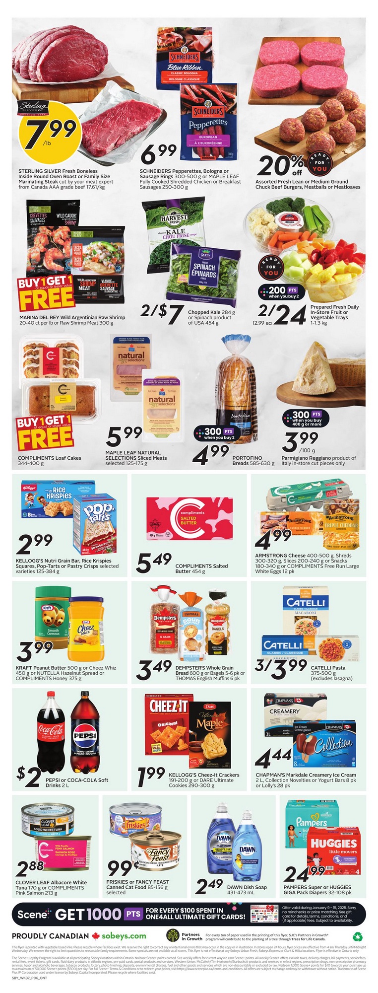 Sobeys Flyer (ON) January 9 15 2025