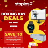 Staples Canada December 18 - 24 2024