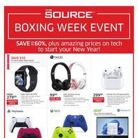 The Source Boxing Week December 24 - January 4 2023