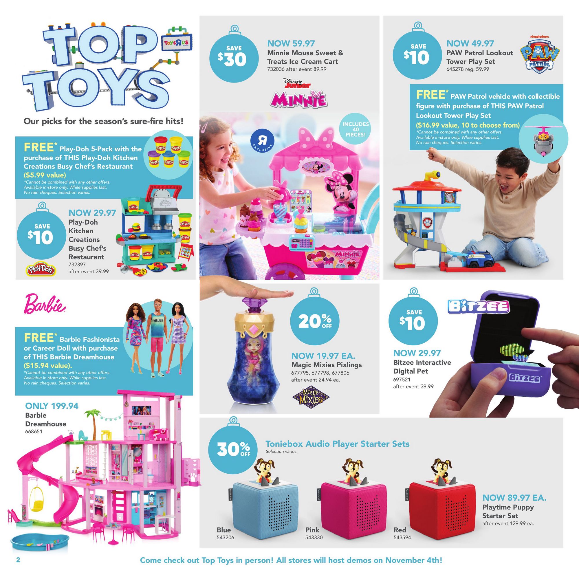 Toys R Us Flyer (ON) November 2 15 2023