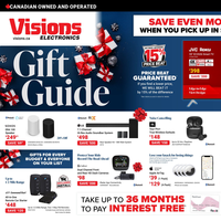 Visions Electronics Gift Guide December 8 - 14 2023