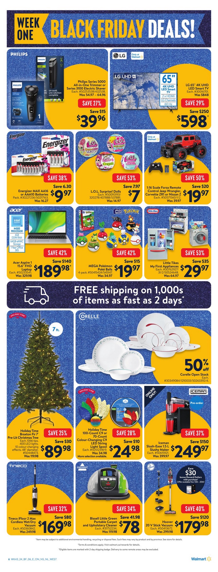 Walmart Flyer (ON) Black Friday Deals November 13 20 2024