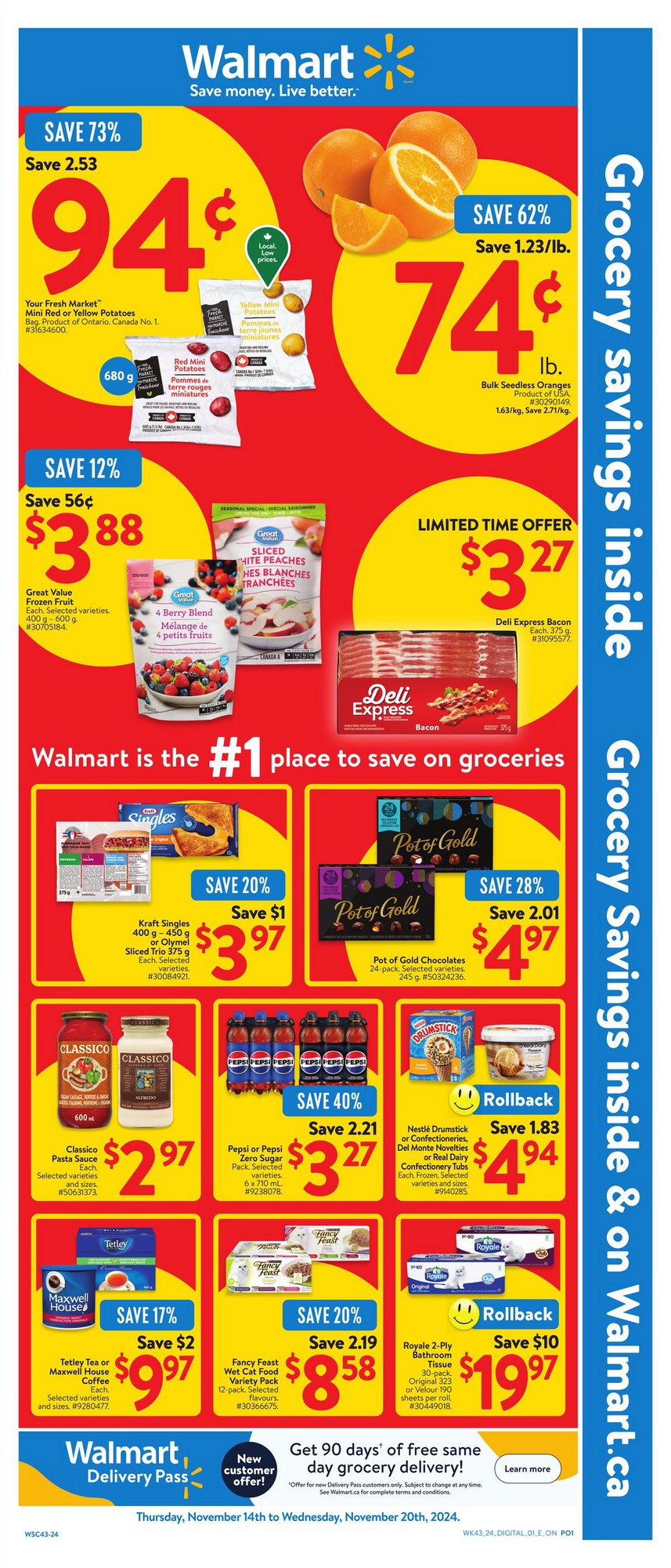 Walmart Flyer (ON) Black Friday Deals November 13 20 2024