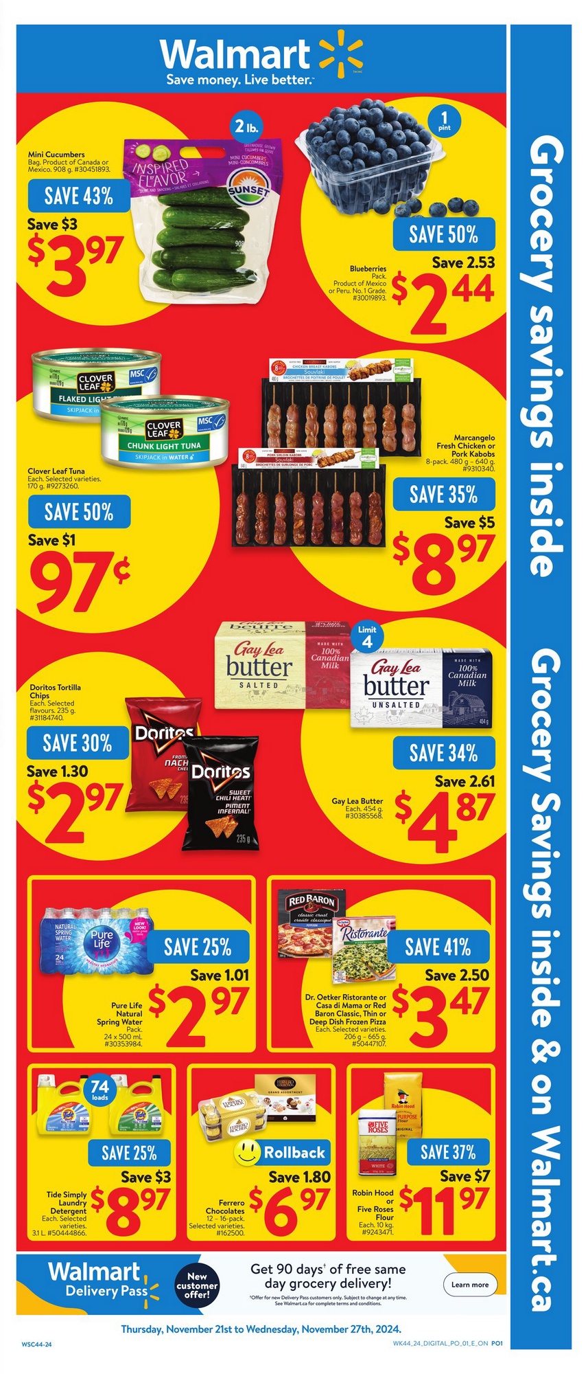 Walmart Flyer (ON) Black Friday November 20 27 2024