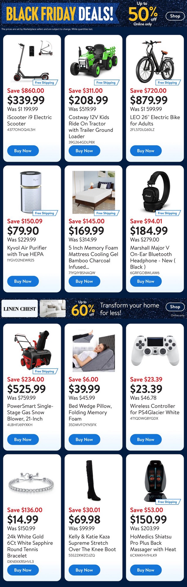 Walmart Flyer (ON) Black Friday November 27 December 4 2024