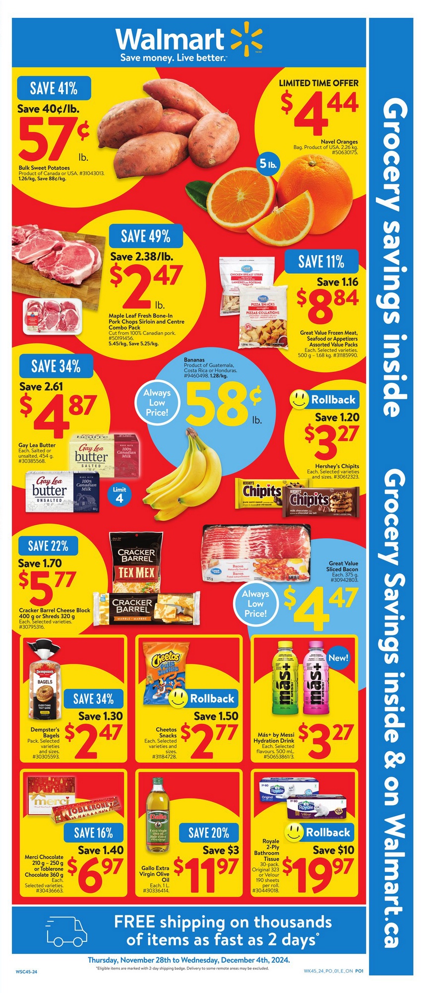 Walmart Flyer (ON) Black Friday November 27 December 4 2024