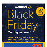 Walmart Black Friday November 24 - 27 2022