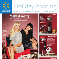 Walmart Holiday Hosting November 30 - December 27 2023