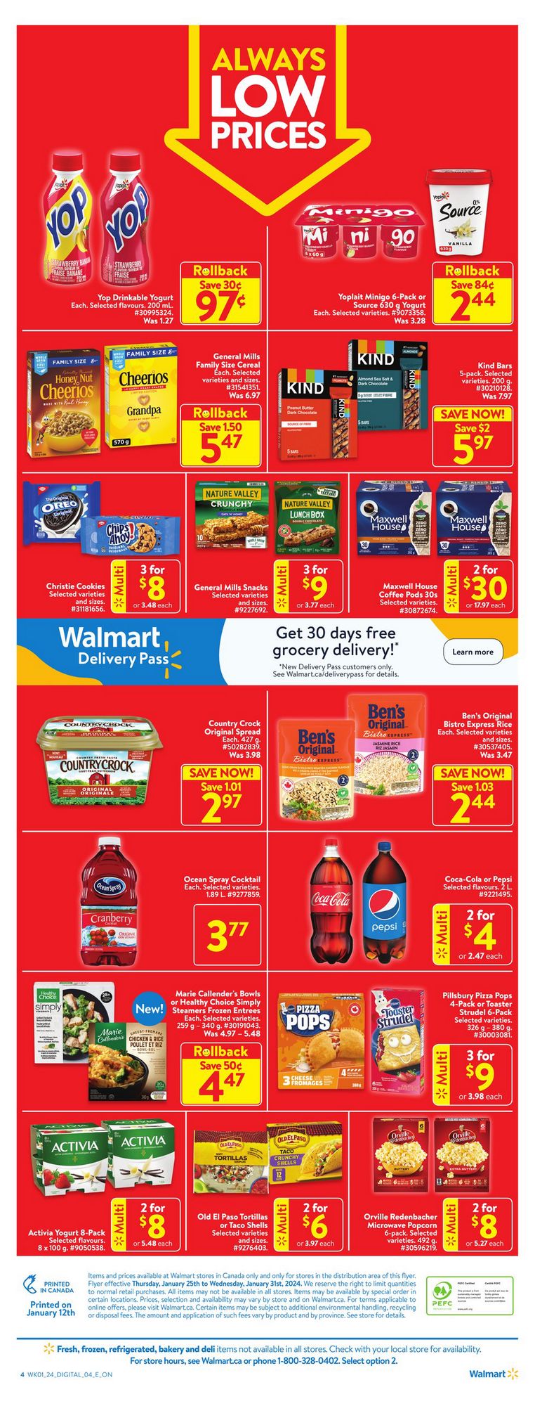 Walmart Flyer ON January 25 31 2024   4 