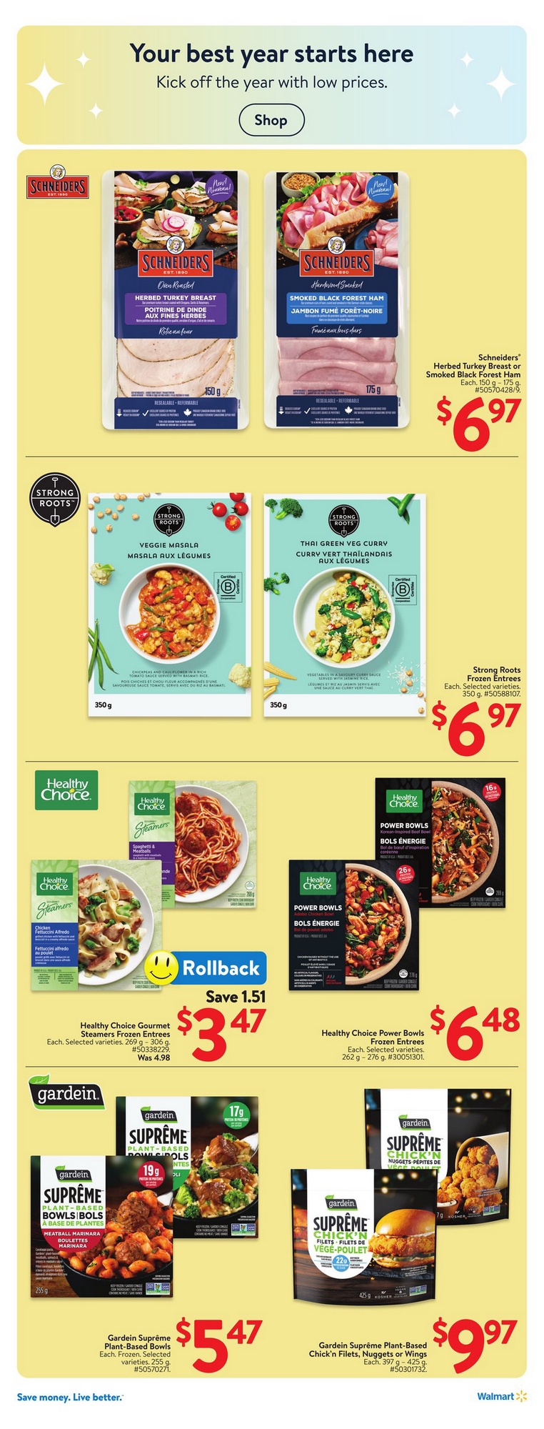 Walmart Flyer (ON) January 9 15 2025