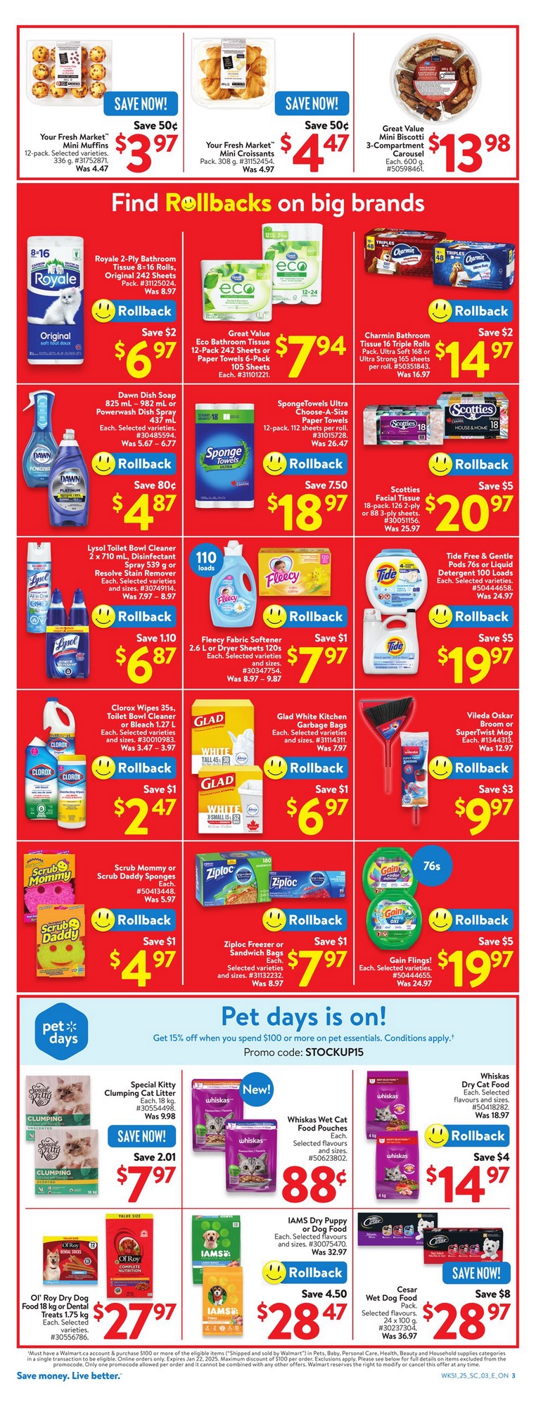 Walmart Flyer (ON) January 9 15 2025