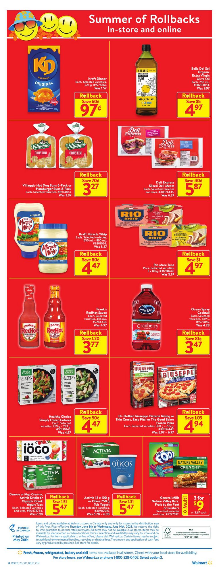 Walmart Flyer (ON) June 8 14 2023