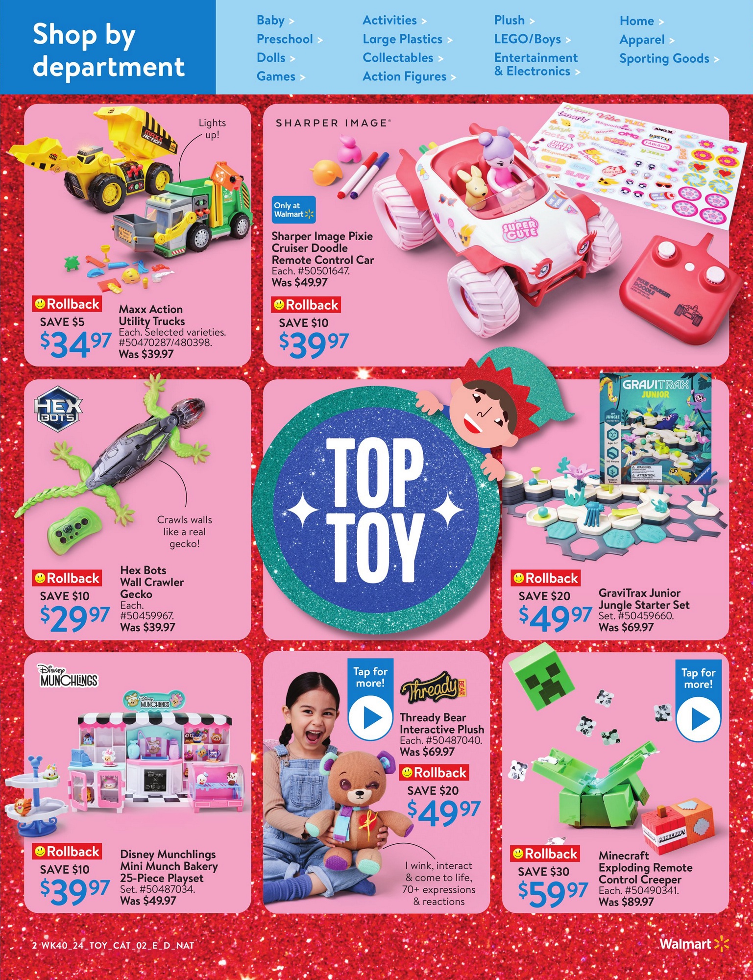 Walmart Flyer (ON) Toy Book October 24 December 24 2024